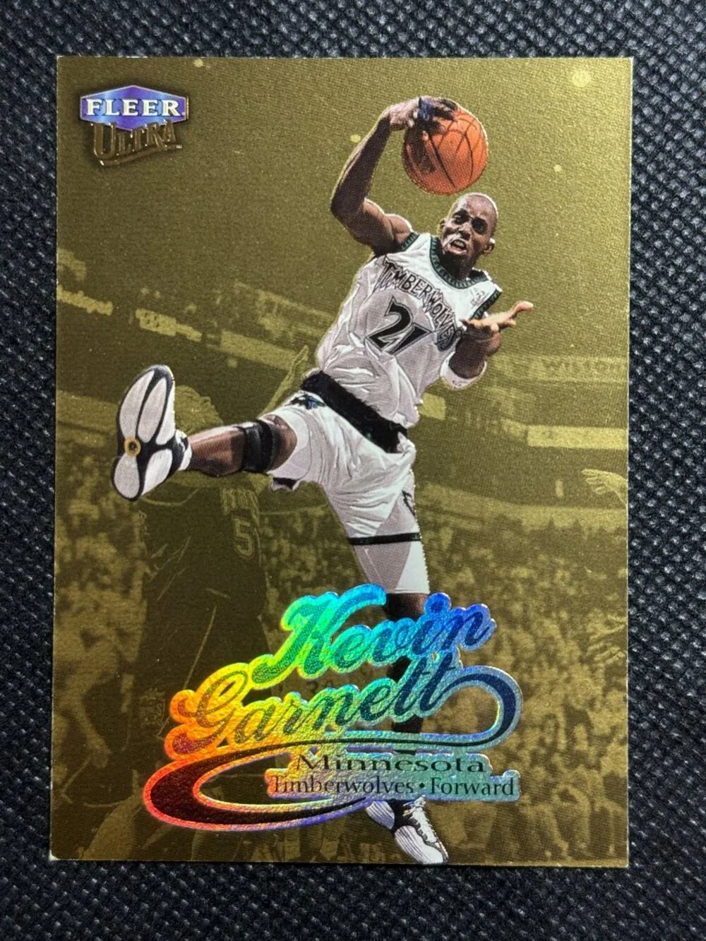1998-99 Fleer Ultra - Kevin Garnett #72G Gold Medallion Timberwolves HOF